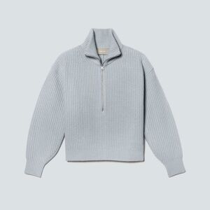Everlane Half Zip Wool Sweater